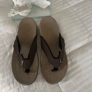 OluKai Dark Brown Sandals